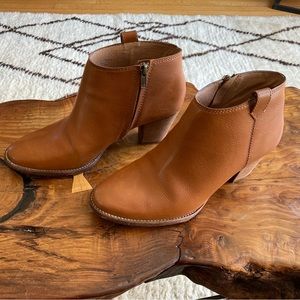 Madewell ankle boots size 9 1/2